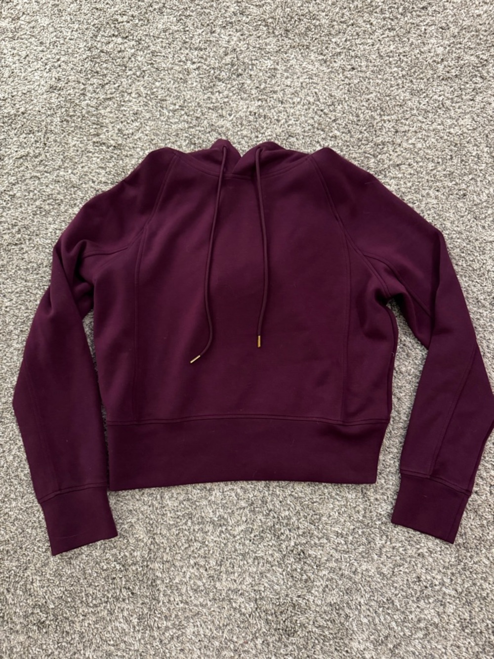 Juniors maroon hoodie size S